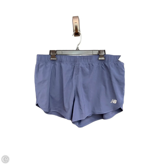Athletic Shorts By New Balance In Navy, Size: Xl