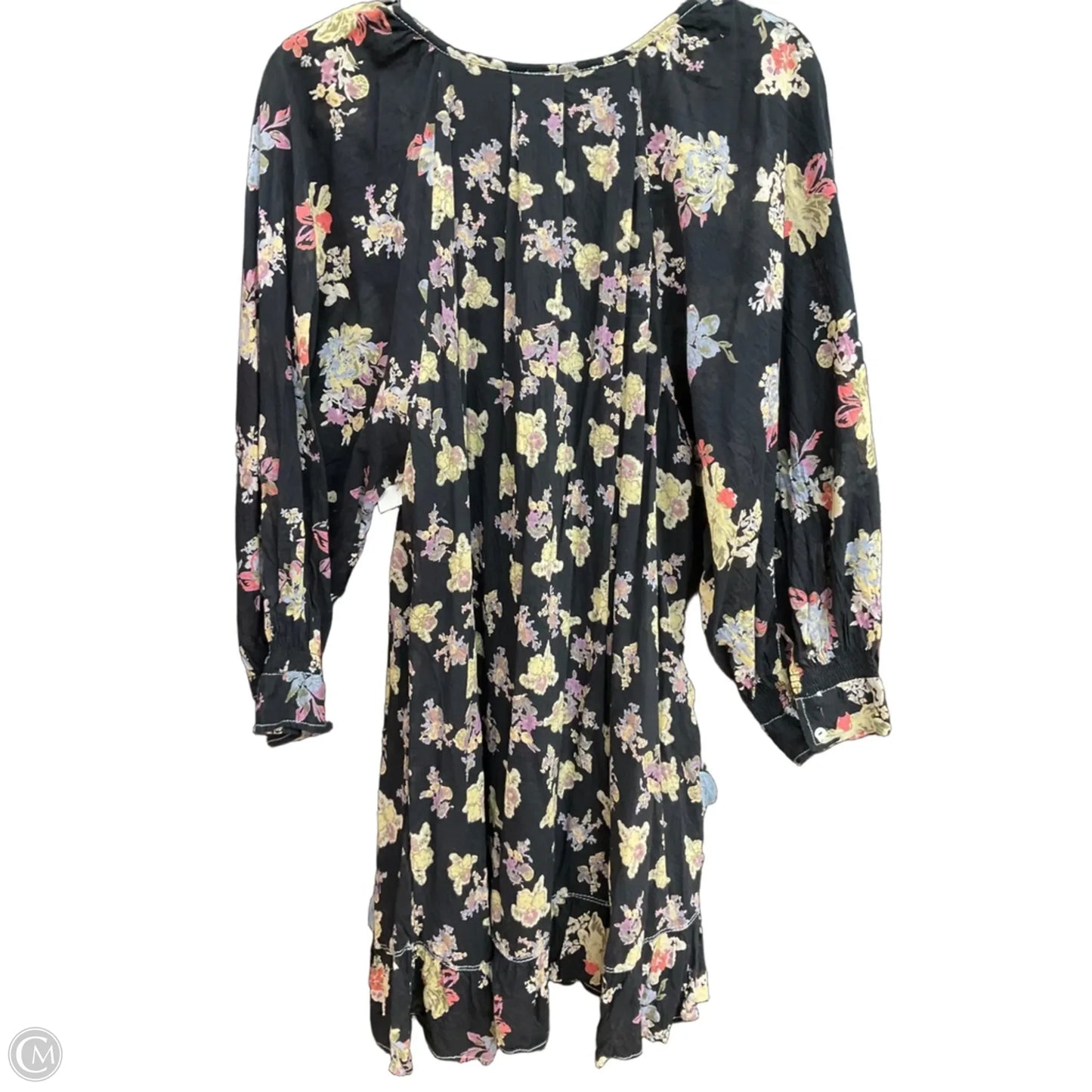 Dress Casual Midi By Free People In Floral Print, Size: L