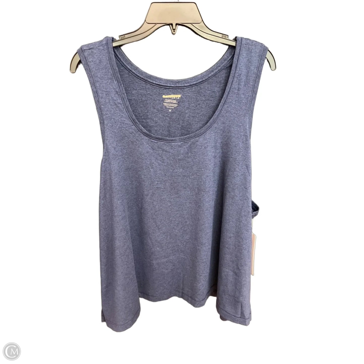 Athletic Tank Top By Athleta In Blue, Size: 3x