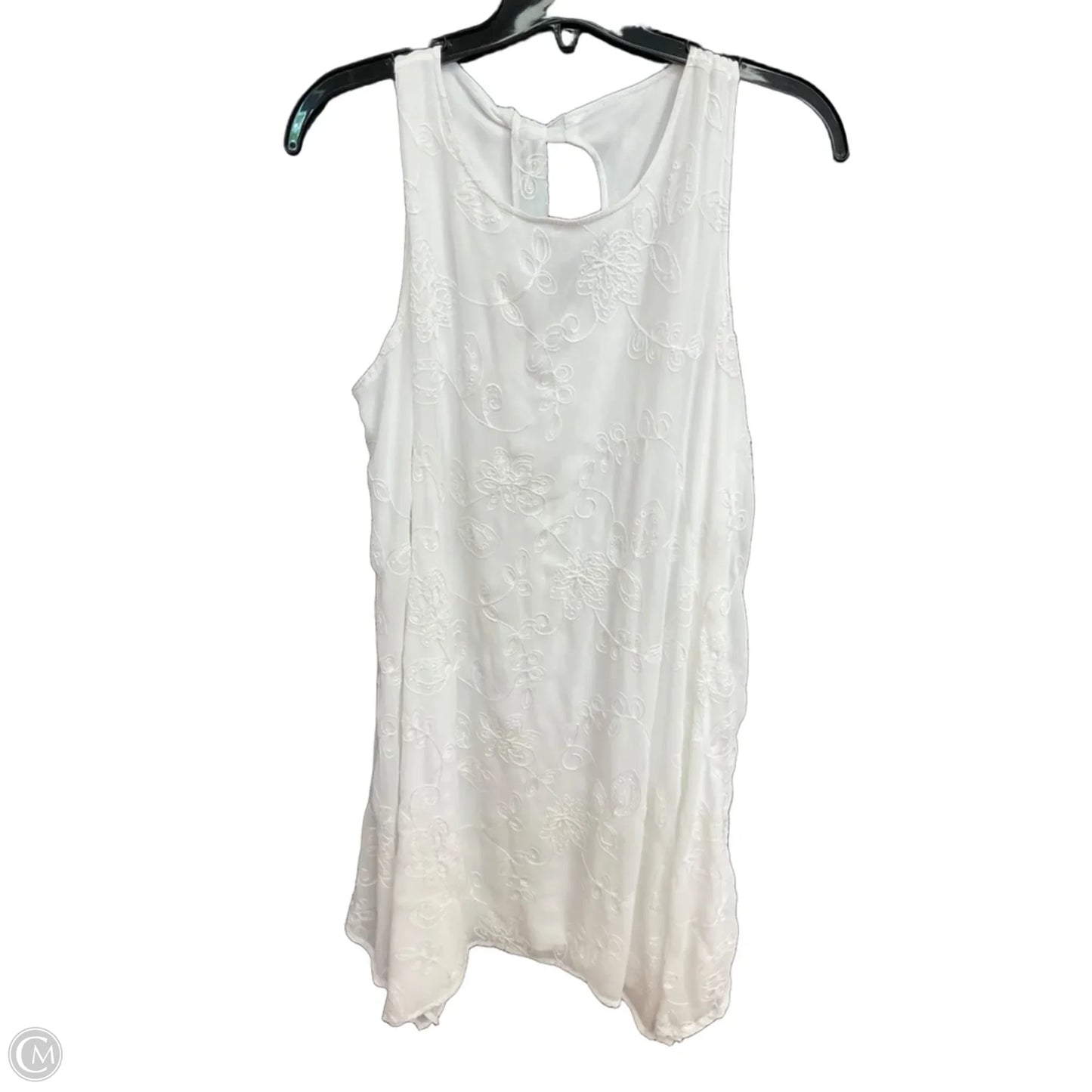 Dress Casual Midi By Elle In White, Size: Xxl