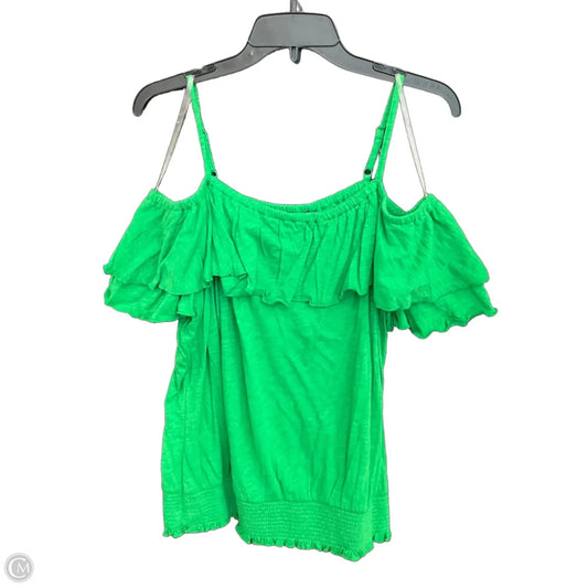 Top Short Sleeve By Inc In Green, Size: Xxl