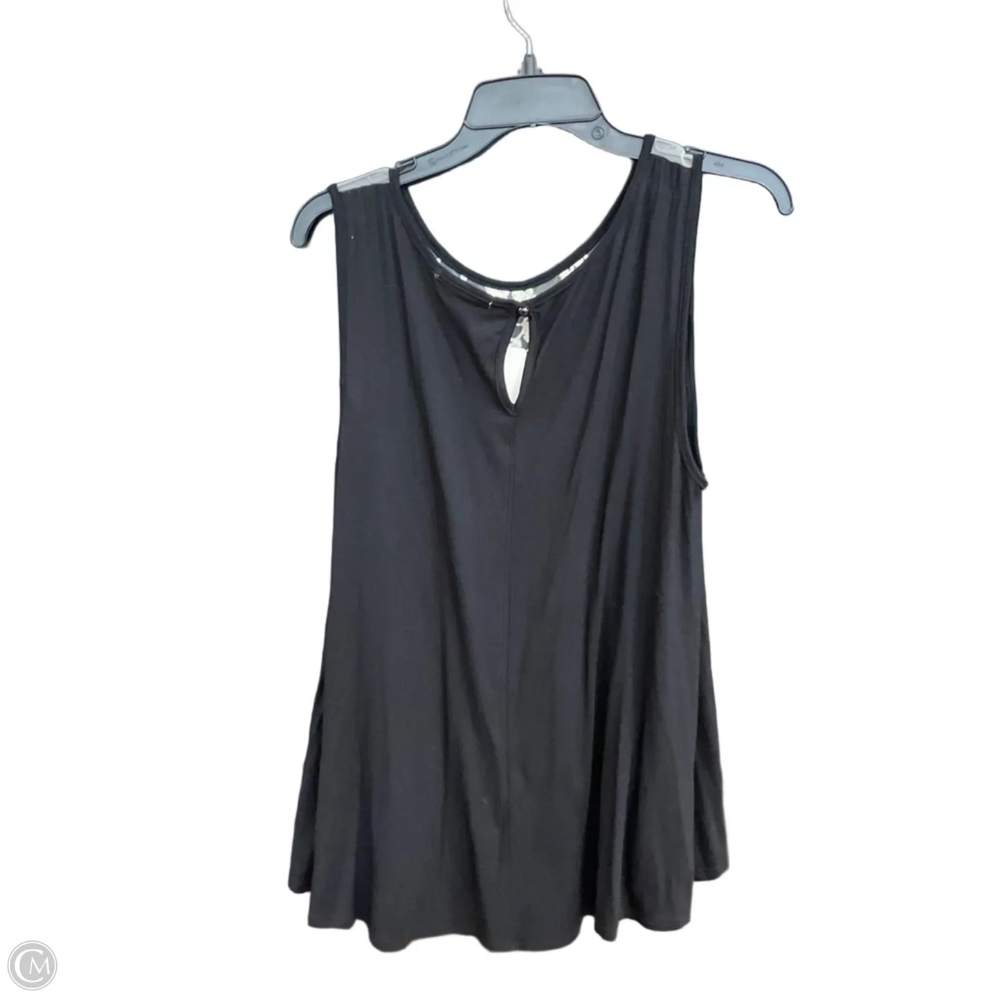 Top Sleeveless By Green Envelope In Black, Size: 1x