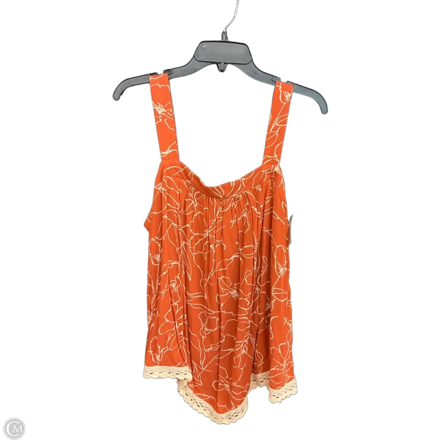 Top Sleeveless By Maurices In Orange, Size: Xxl