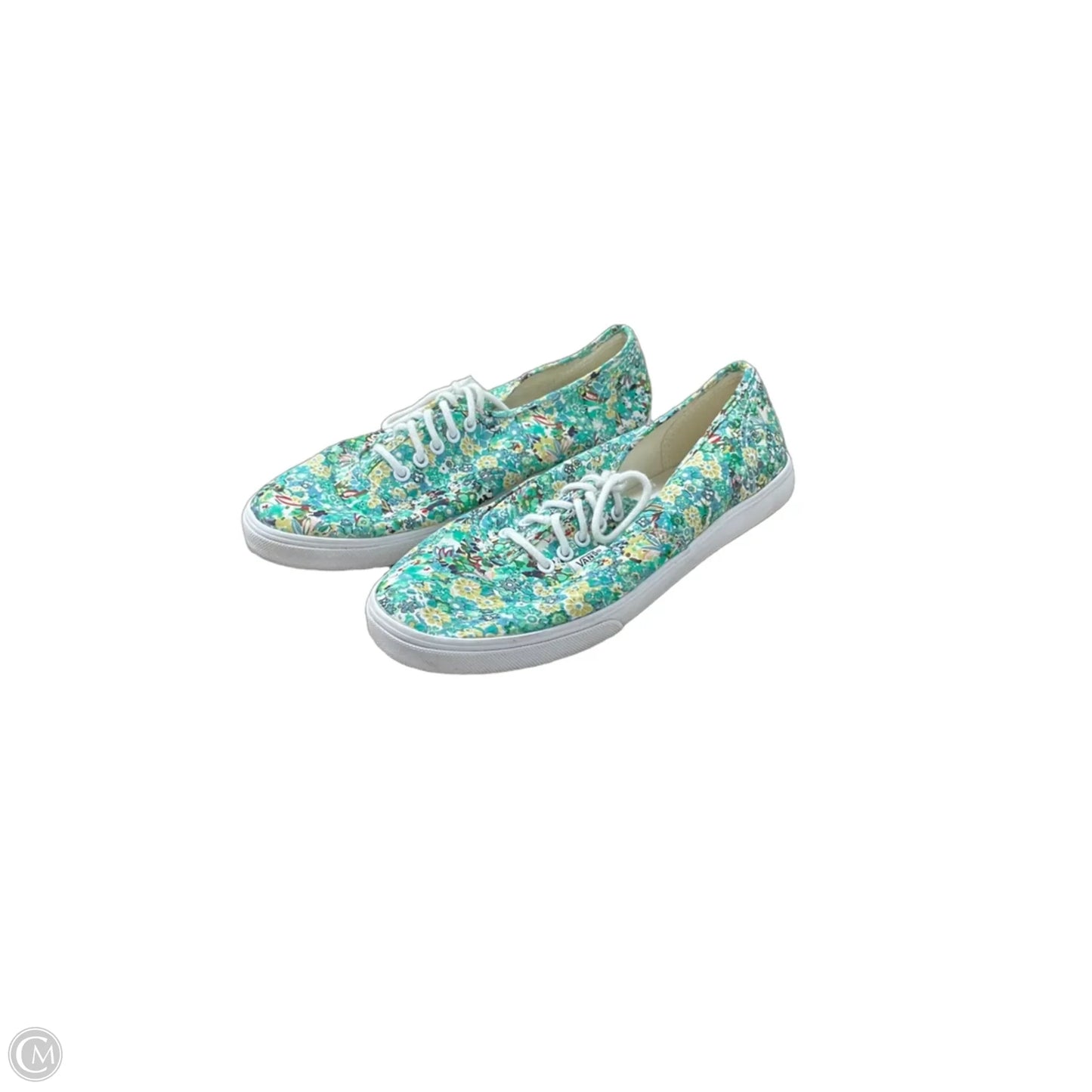 Shoes Sneakers By Vans In Floral Print, Size: 8
