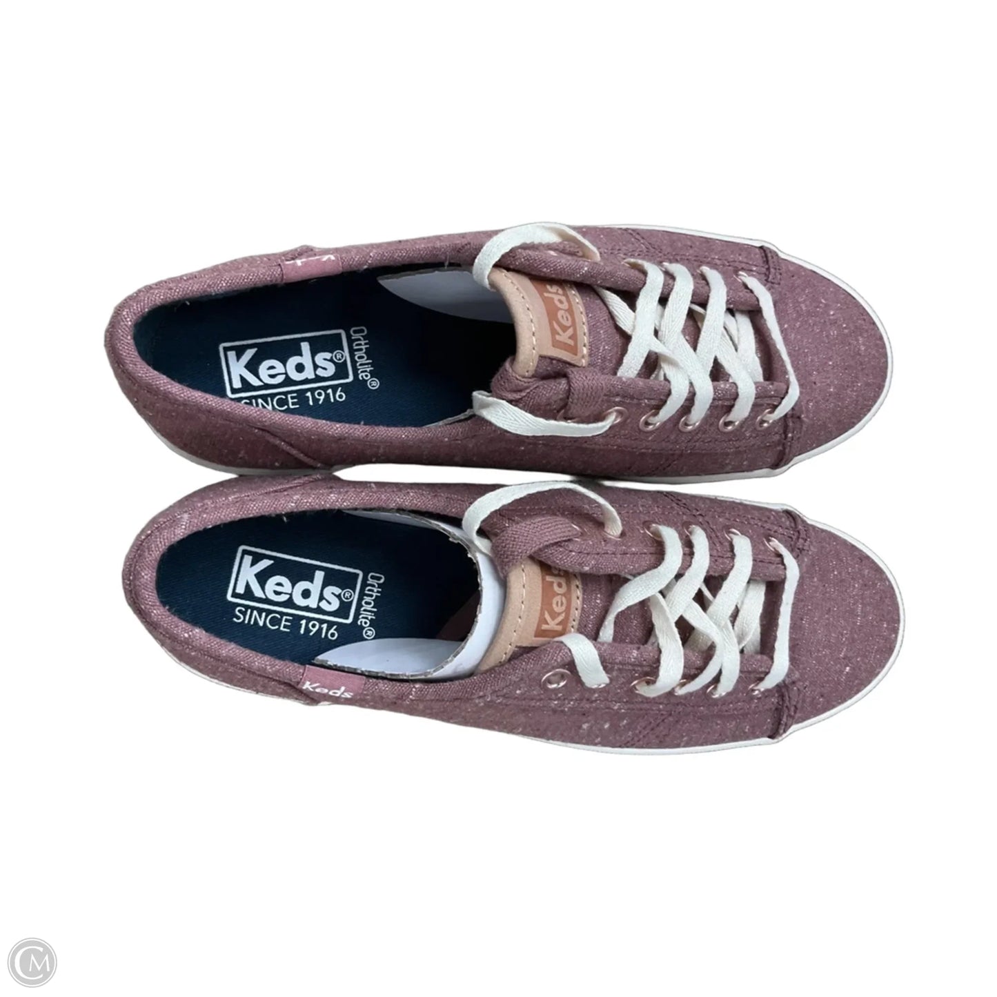 Shoes Sneakers By Keds In Maroon, Size: 8