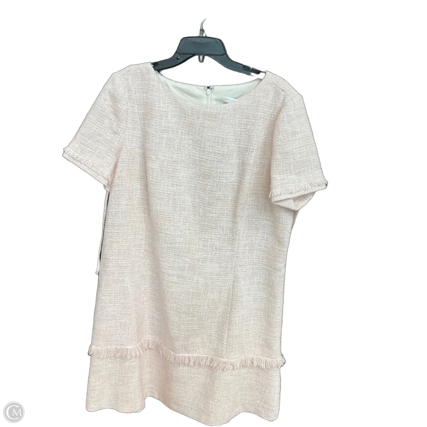 Dress Casual Midi By Preston And New York In Pink, Size: 1x