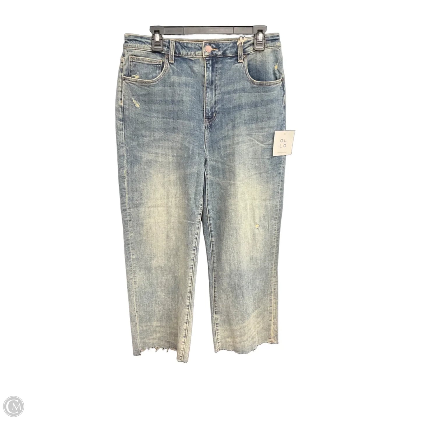 Jeans Wide Leg By Cmc In Blue Denim, Size: 16