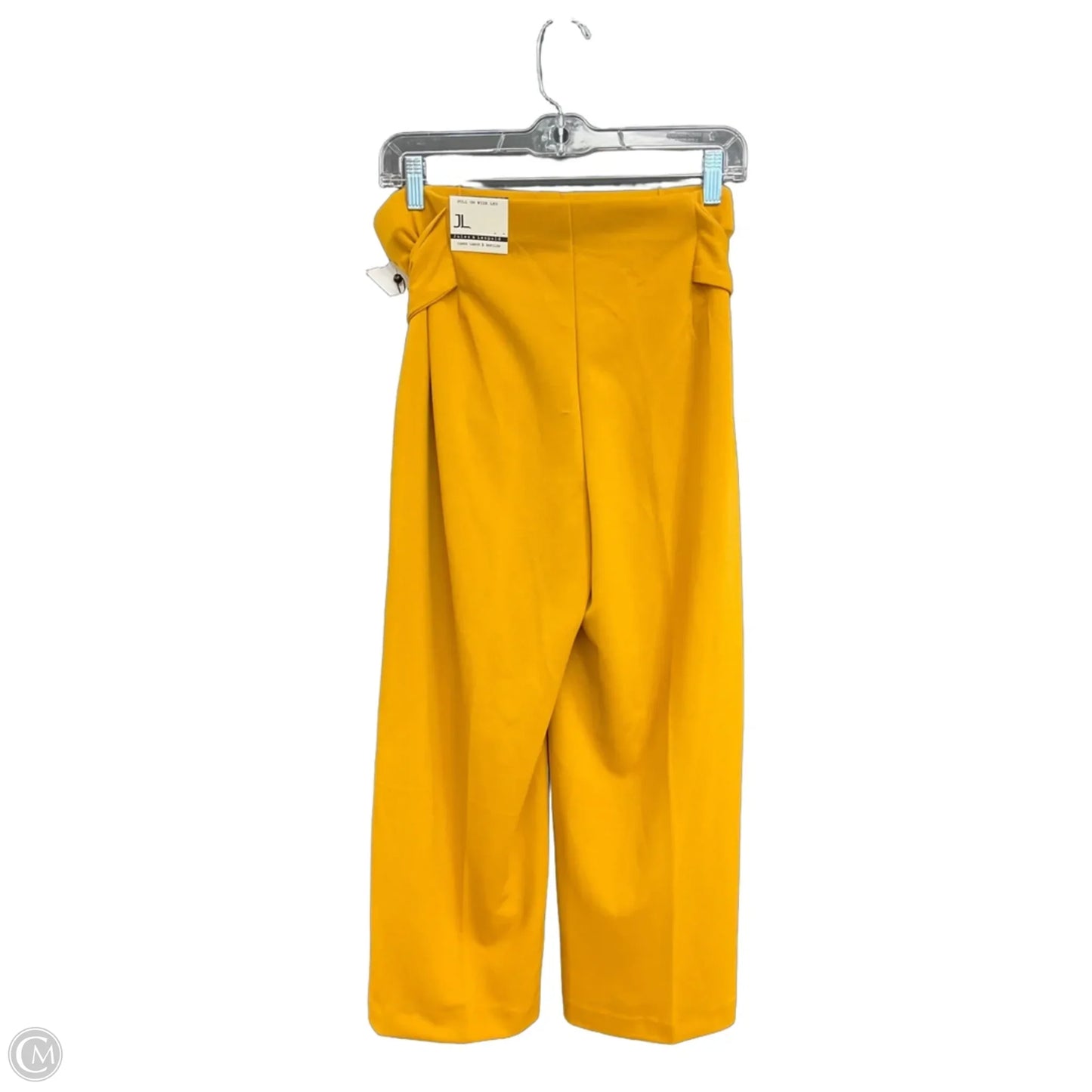 Pants Dress By Jules & Leopold In Yellow, Size: L