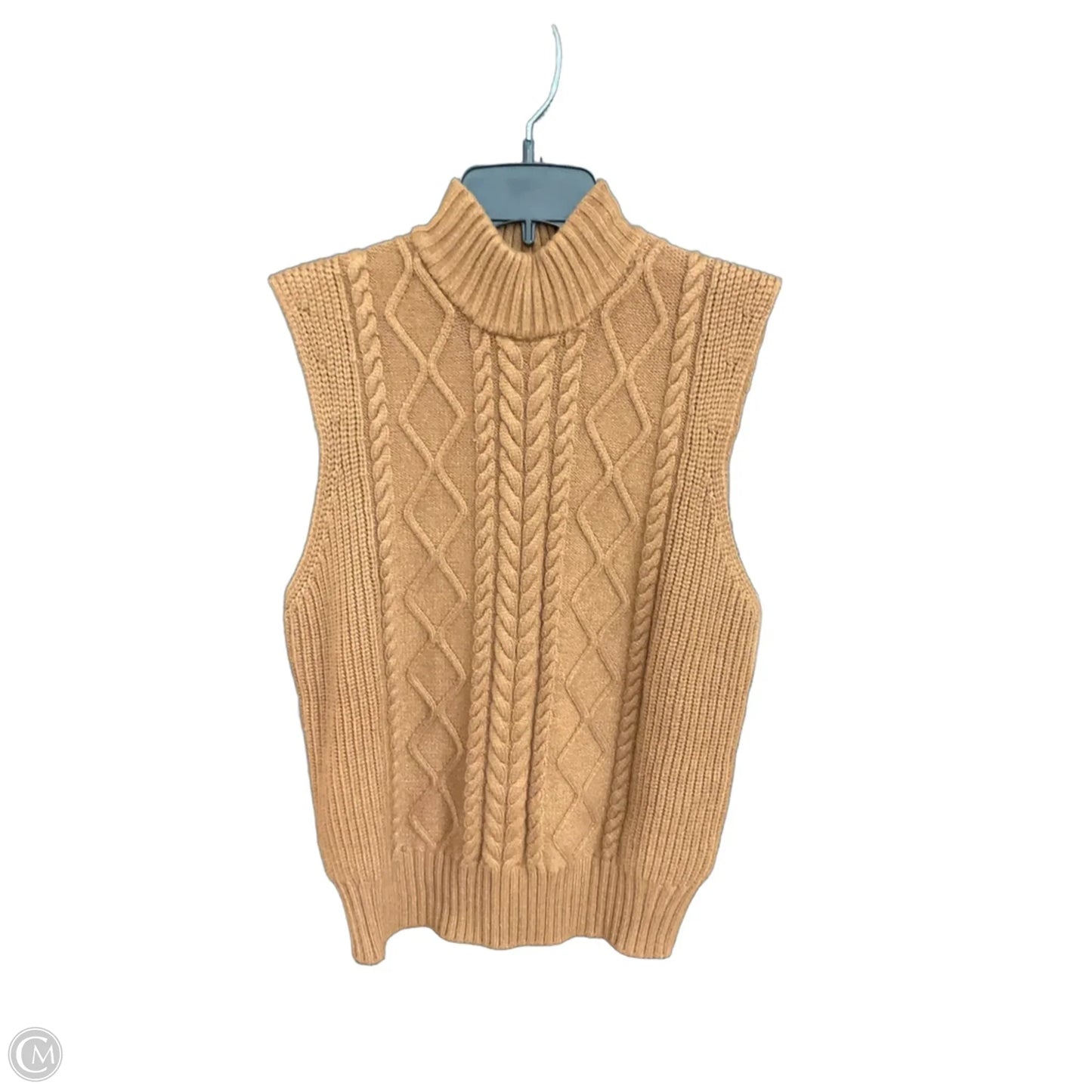 Sweater Short Sleeve By Varley In Brown, Size: Xs