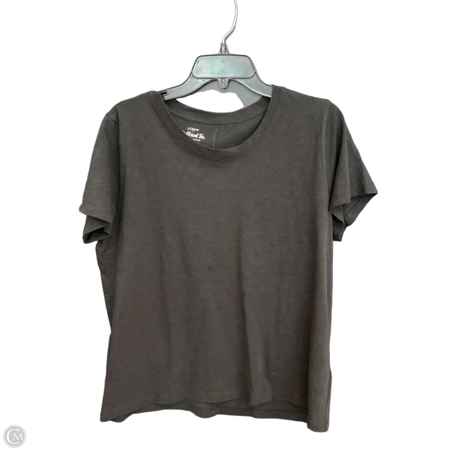 Top Short Sleeve By J. Crew In Black, Size: Xl