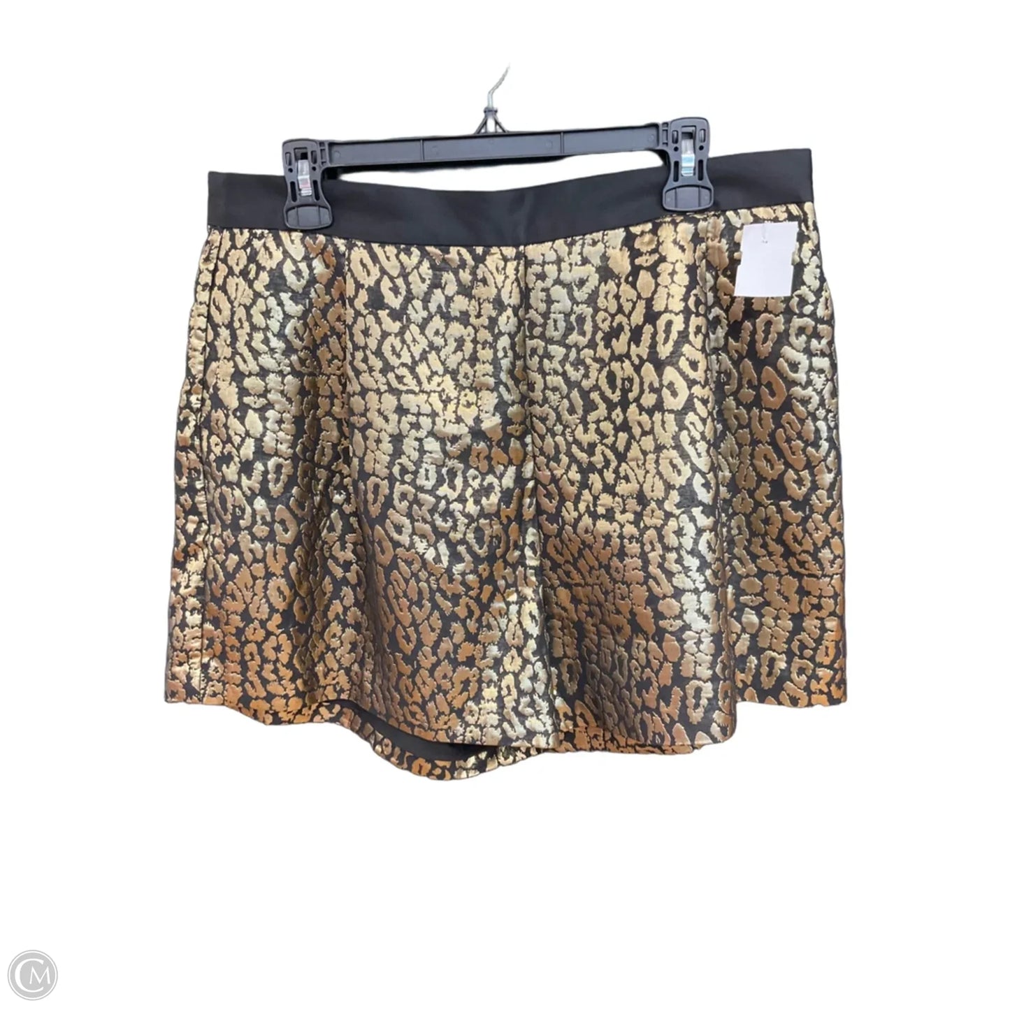Shorts Set By Cmb In Black & Gold, Size: 12