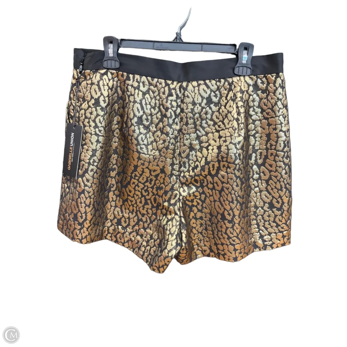 Shorts Set By Cmb In Black & Gold, Size: 12