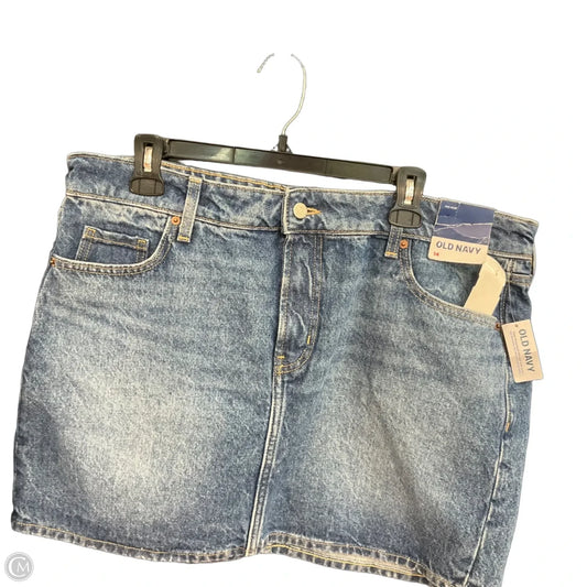 Skirt Mini & Short By Old Navy In Blue, Size: 14