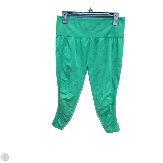 Athletic Leggings By Fabletics In Green, Size: Xl