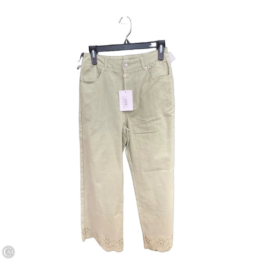 Pants Wide Leg By Entro In Green, Size: 4