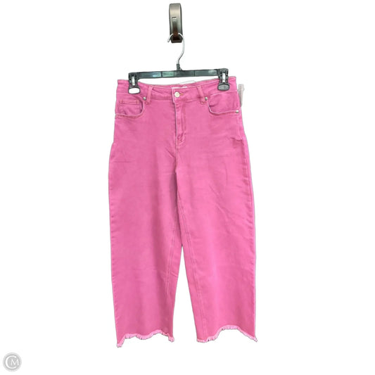Pants Wide Leg By Easel In Pink, Size: 4