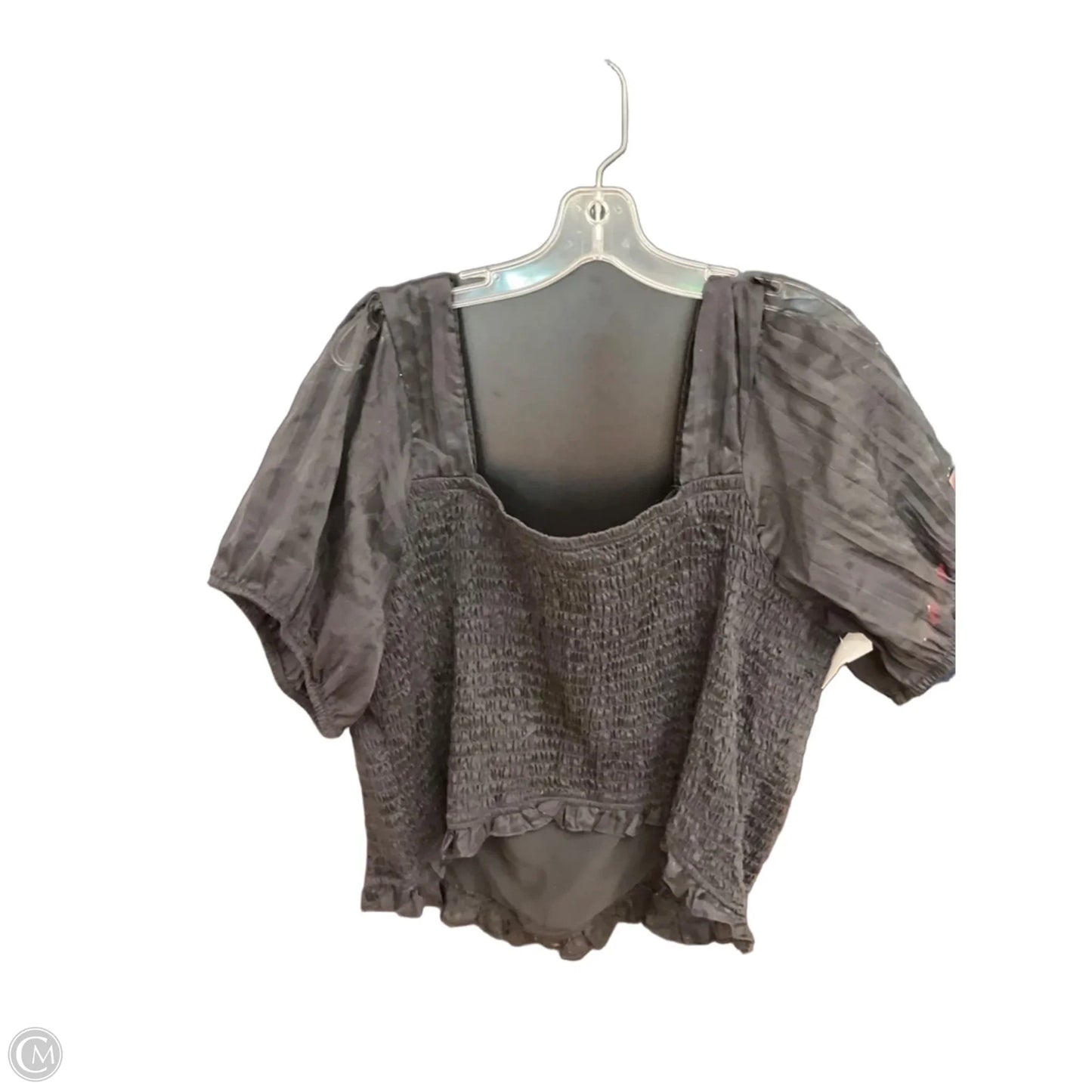 Top Short Sleeve By Torrid In Black, Size: 4