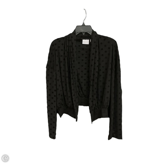 Cardigan By Anthropologie In Black, Size: M