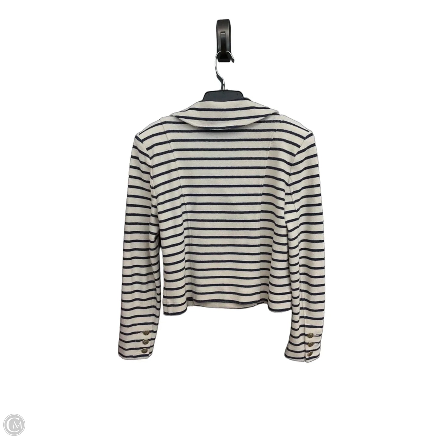 Blazer By Cabi In Striped Pattern, Size: S