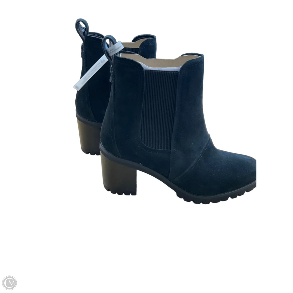 Boots Designer By Ugg In Black, Size: 9.5
