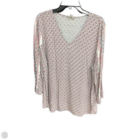 Top Long Sleeve By J. Jill In White, Size: Xl