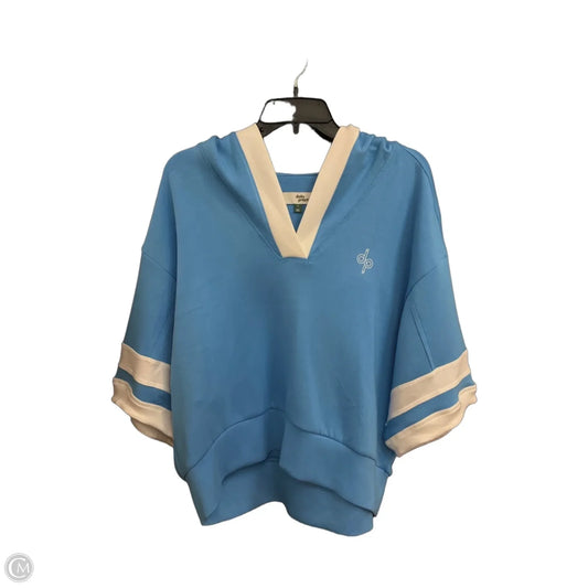 Athletic Top Short Sleeve By Daily Practice By Anthropologie In Blue, Size: M