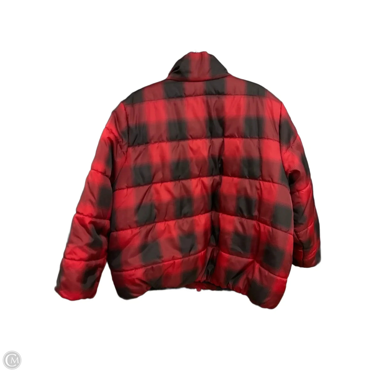 Coat Puffer & Quilted By Universal Thread In Red, Size: 3x