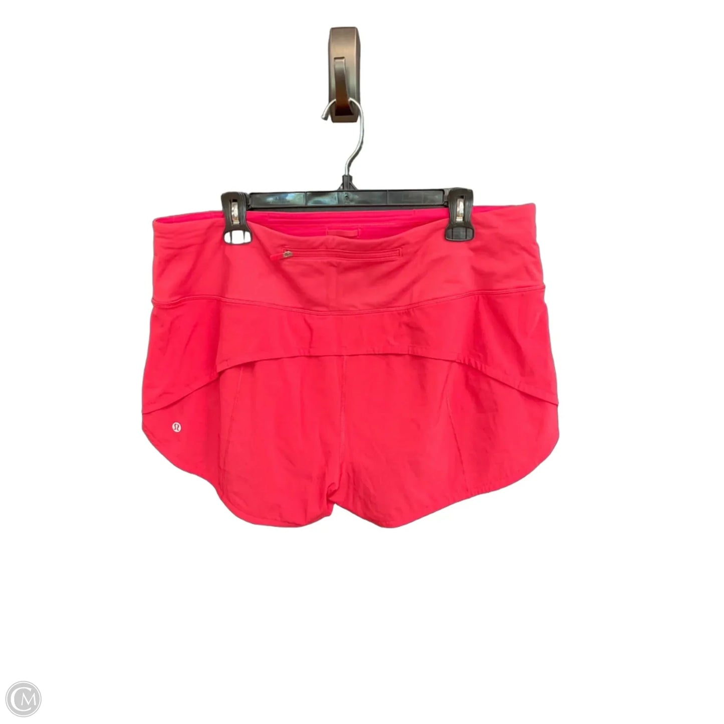 Athletic Shorts By Lululemon In Pink, Size: 14