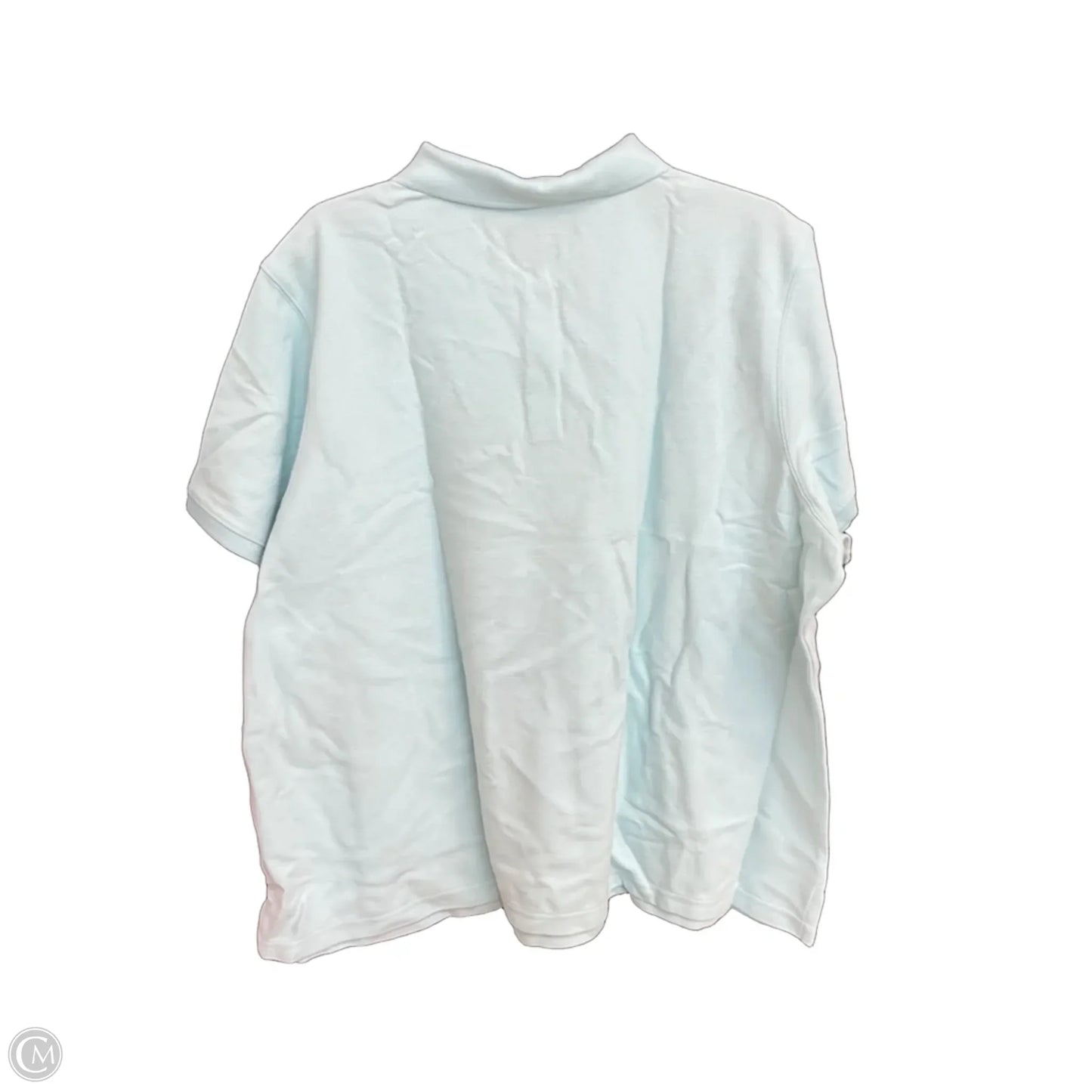 Top Short Sleeve By L.l. Bean In Blue, Size: 3x