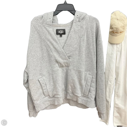 Sweatshirt Designer By Ugg In Grey, Size: L