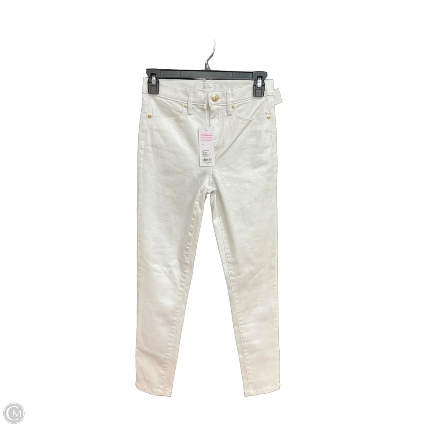 Pants Designer By Lilly Pulitzer In White, Size: 0