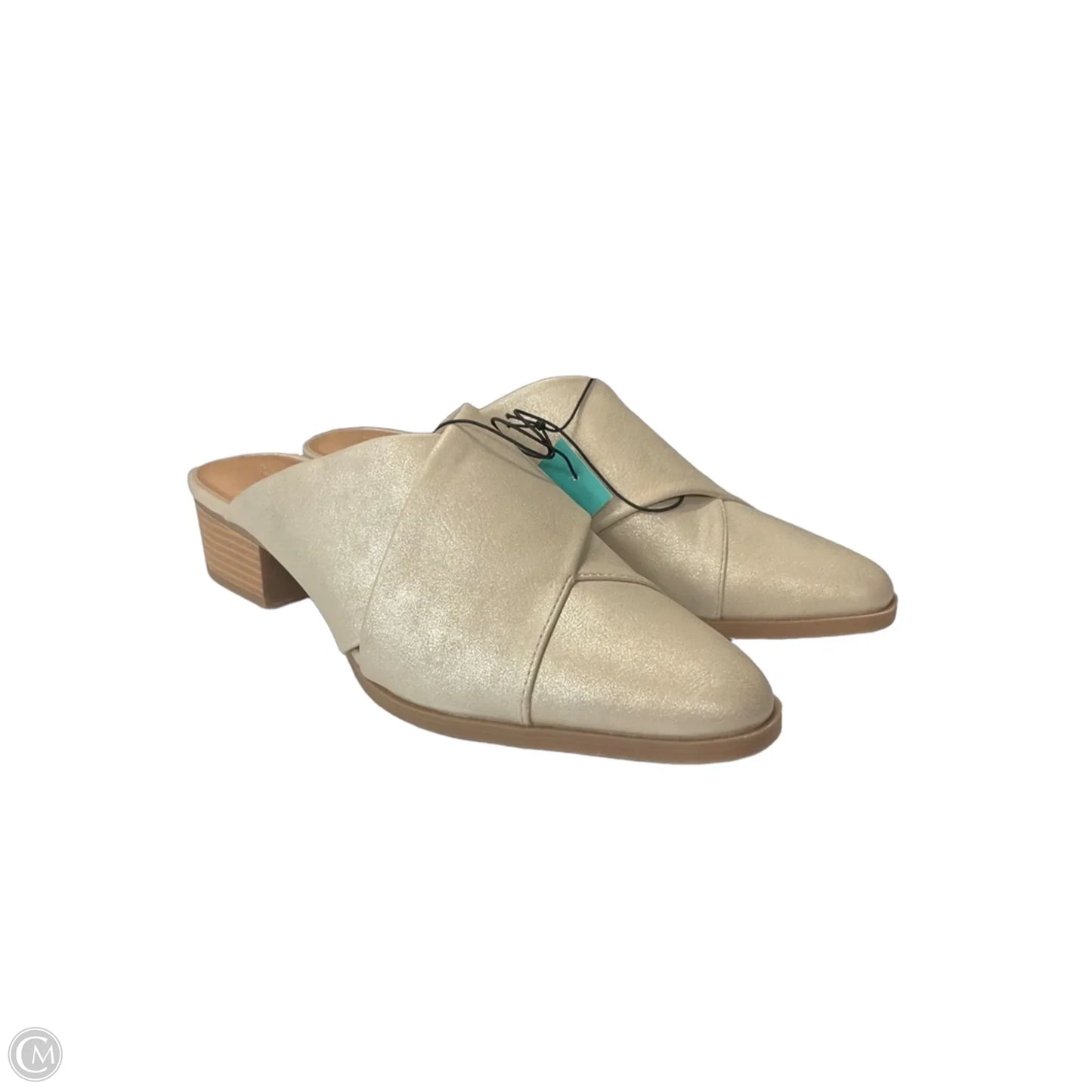 Shoes Heels Wedge By Maurices In Tan, Size: 10
