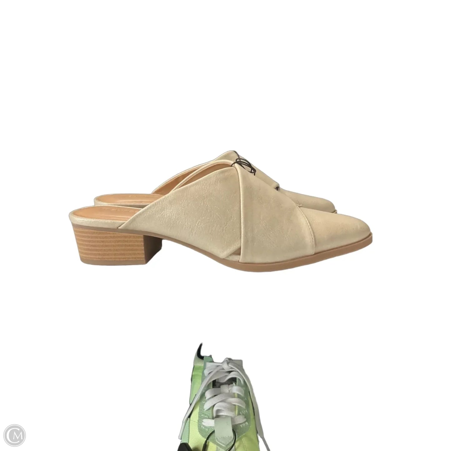 Shoes Heels Wedge By Maurices In Tan, Size: 10