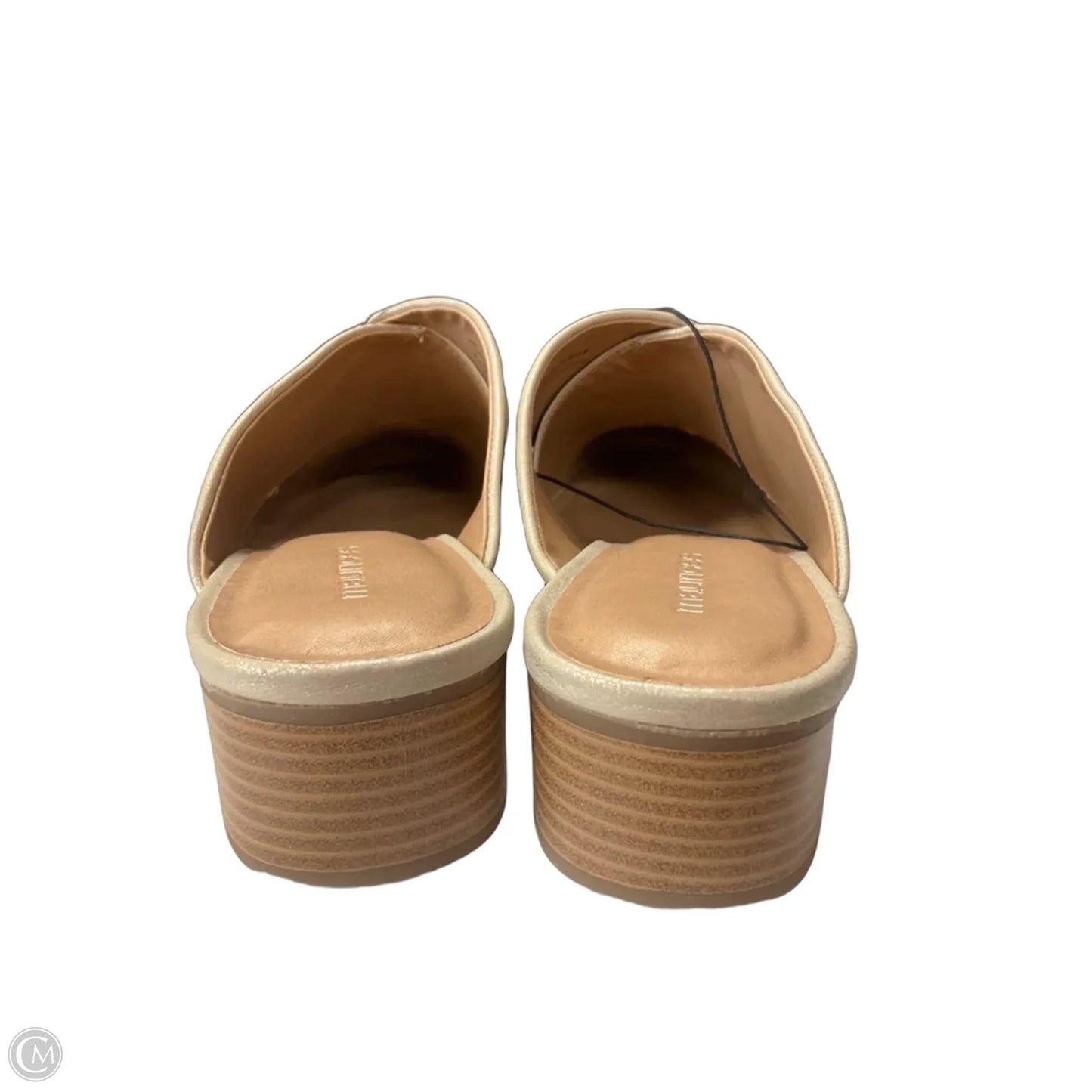 Shoes Heels Wedge By Maurices In Tan, Size: 10