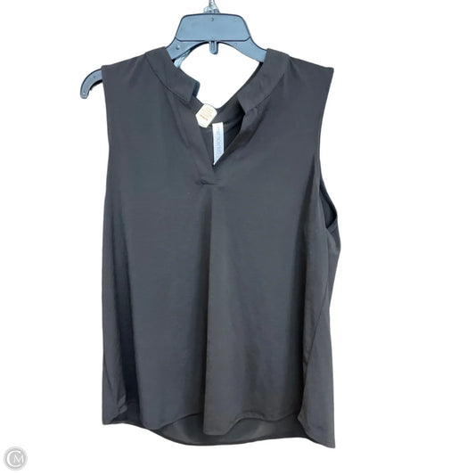 Top Sleeveless By Dear Scarlett In Black, Size: L