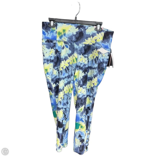 Athletic Leggings By Livi Active In Multi-colored, Size: Xl