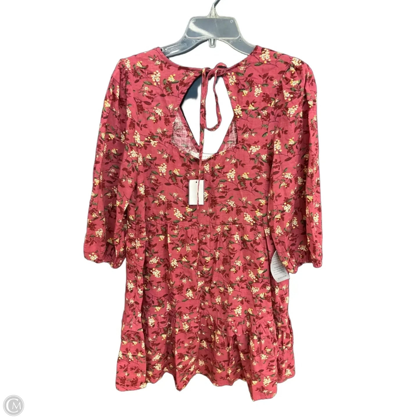Dress Casual Maxi By Lush In Floral Print, Size: L