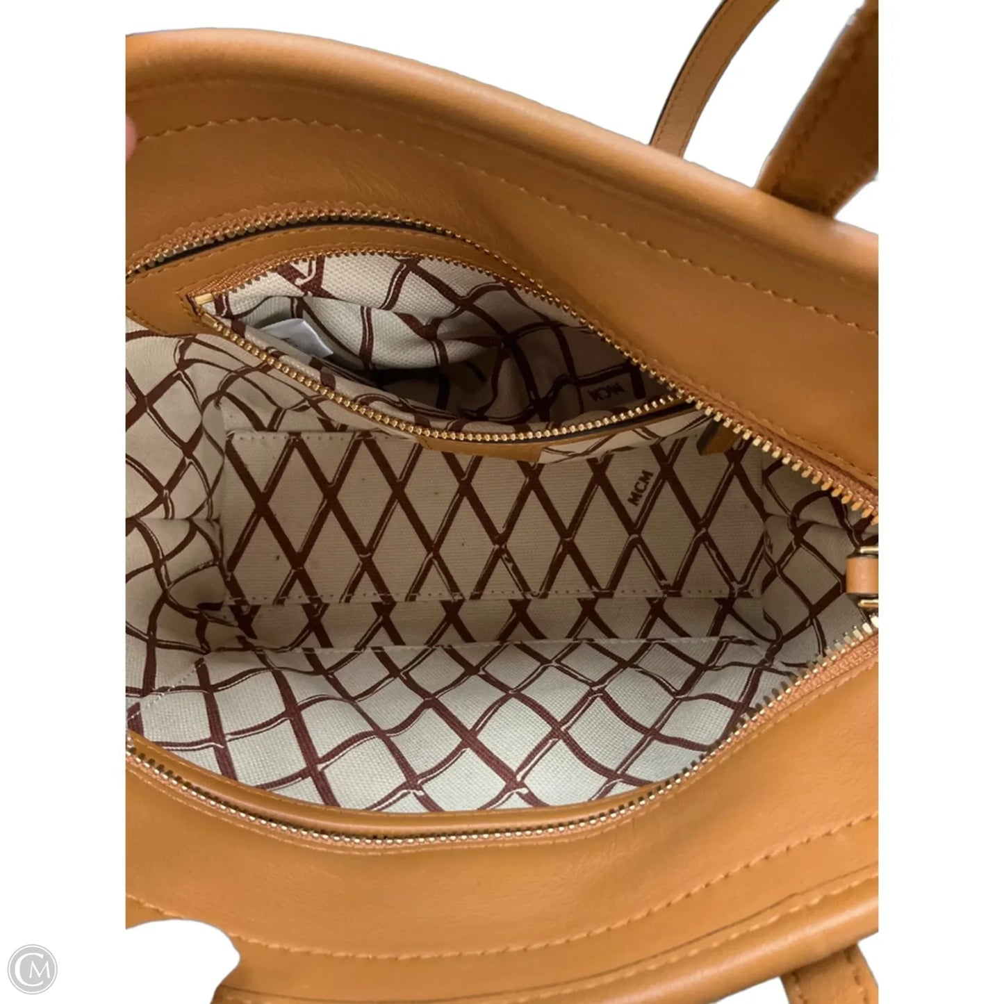 Crossbody Luxury Designer By Mcm, Size: Small