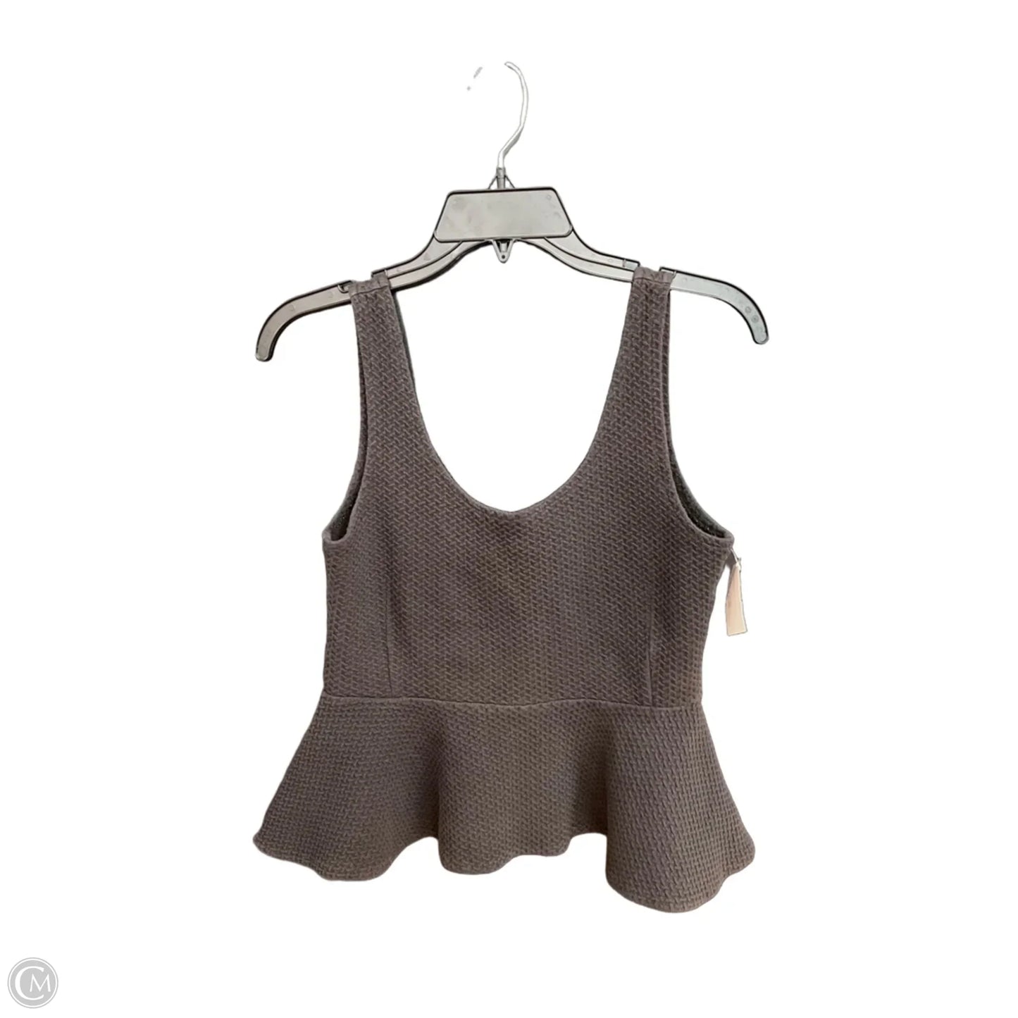 Top Sleeveless By Ganni In Black, Size: S