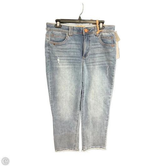 Jeans Straight By Democracy In Blue, Size: 12