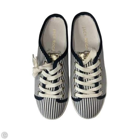 Shoes Flats By Jack Rogers In Blue, Size: 7.5