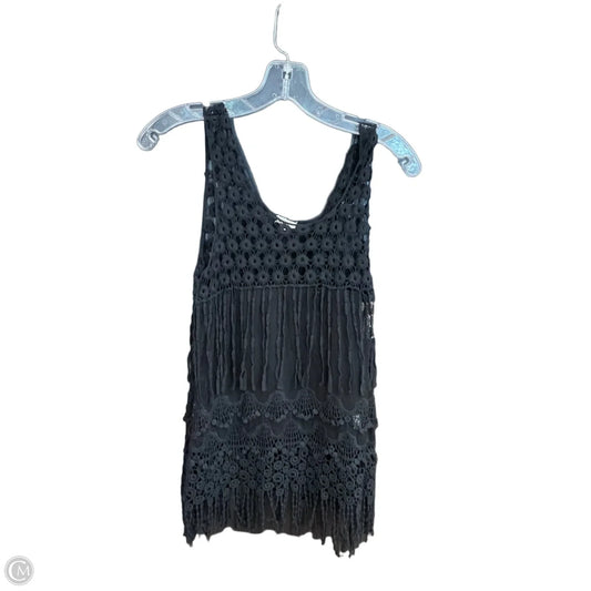 Top Sleeveless By En Creme In Black, Size: M