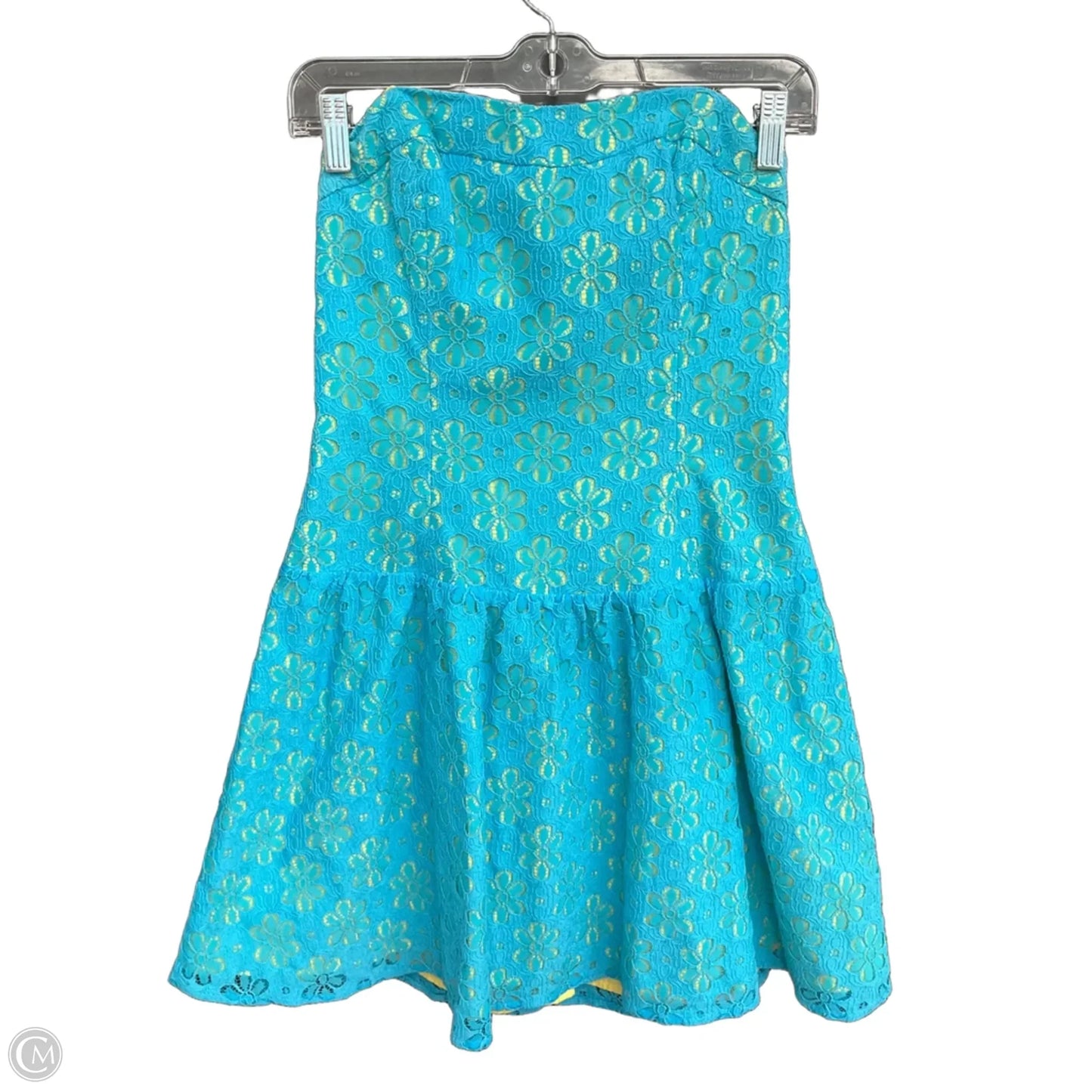 Dress Designer By Lilly Pulitzer In Blue, Size: 8