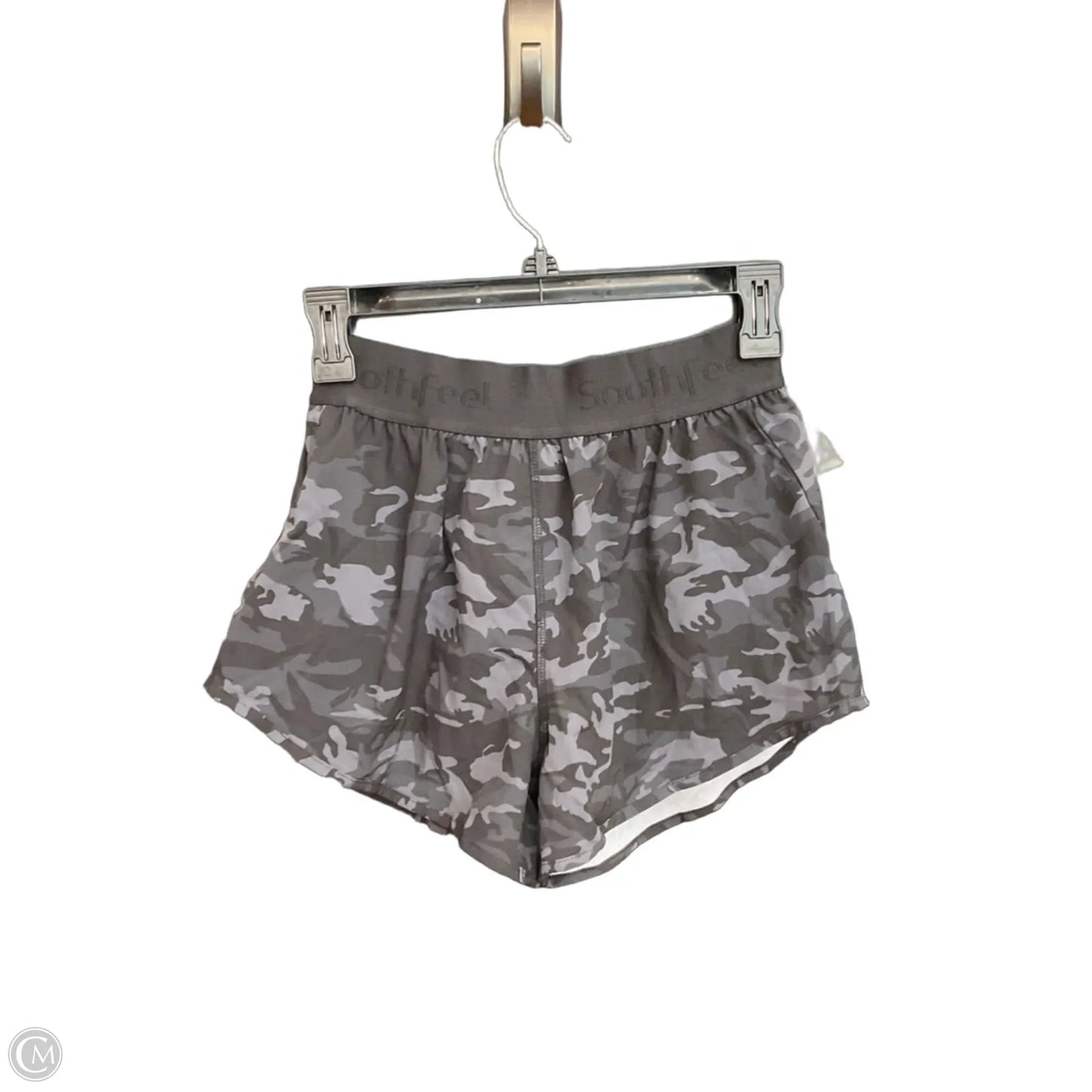 Athletic Shorts By Cmc In Camouflage Print, Size: 2