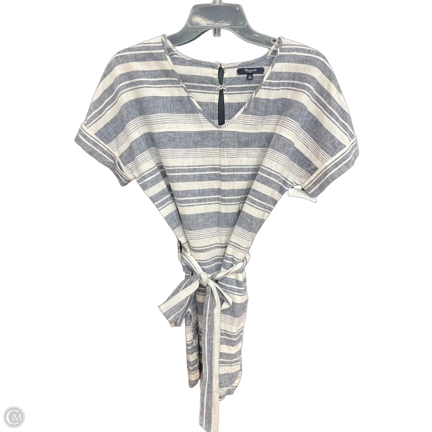 Romper By Madewell In Striped Pattern, Size: Xs