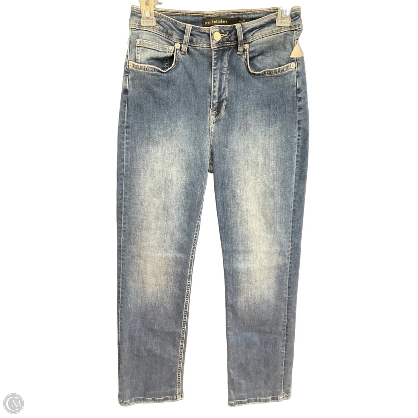 Jeans Straight By Iris In Blue, Size: 4