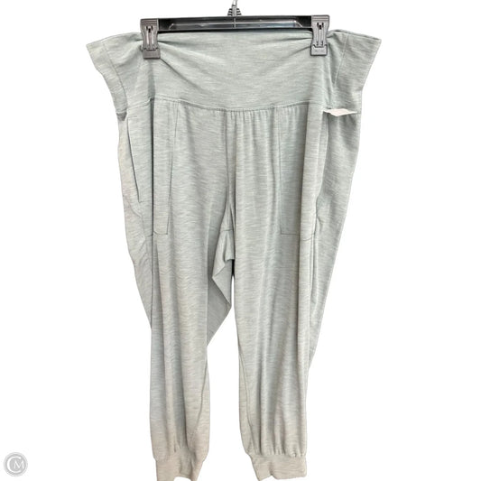Athletic Leggings By Athleta In Green, Size: 2x