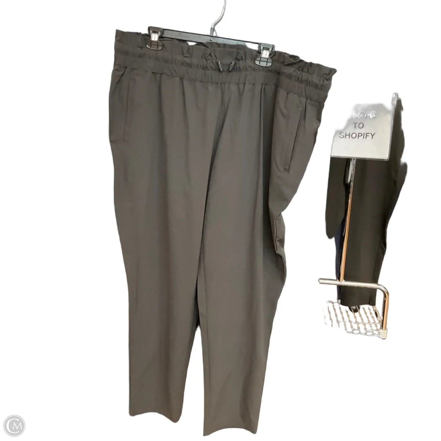 Athletic Leggings By Mta Sport In Black, Size: 2x