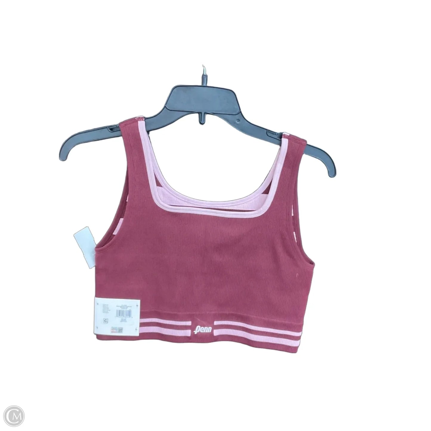 Athletic Bra By Cmc In Maroon, Size: Xxl