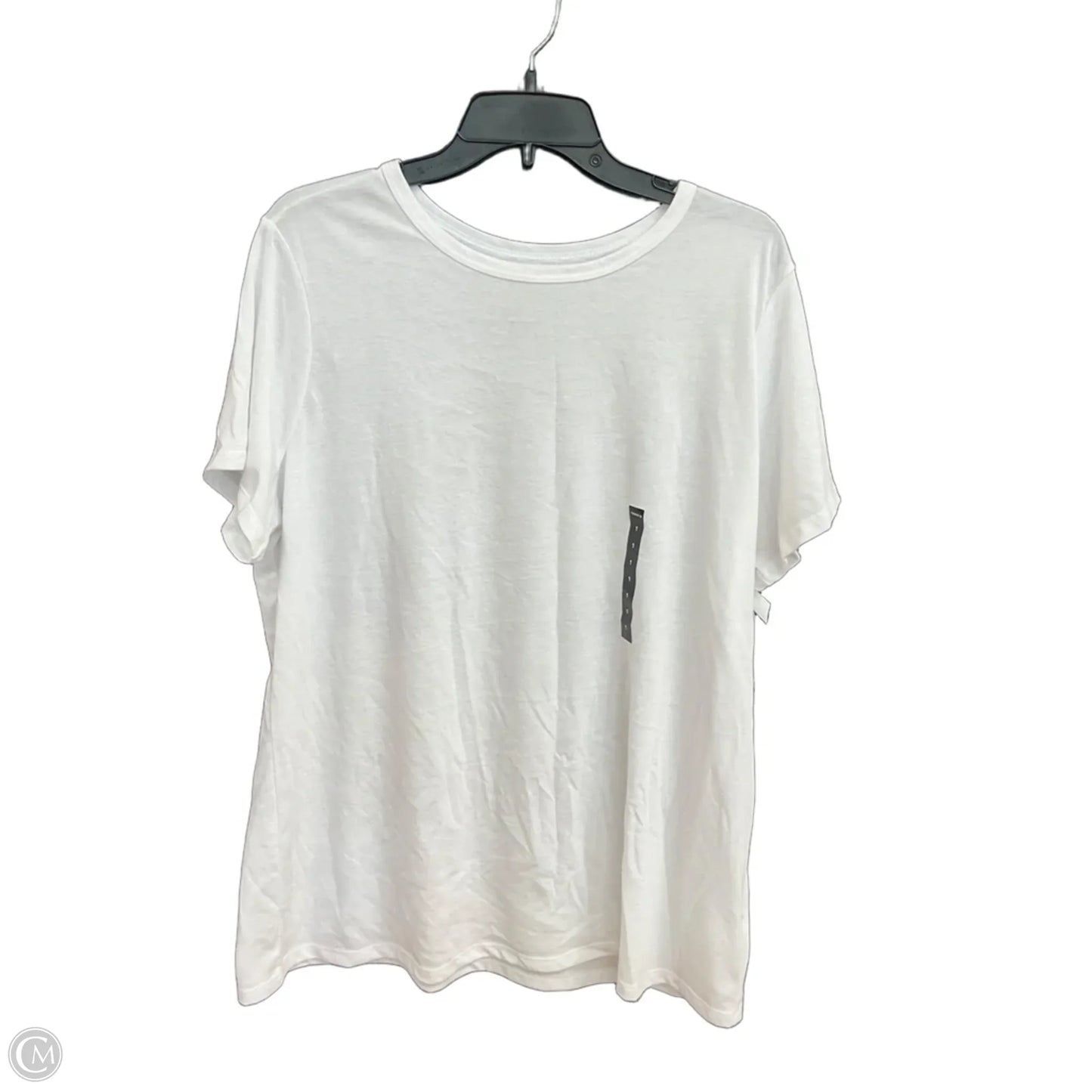 Top Short Sleeve By Torrid In White, Size: 1x